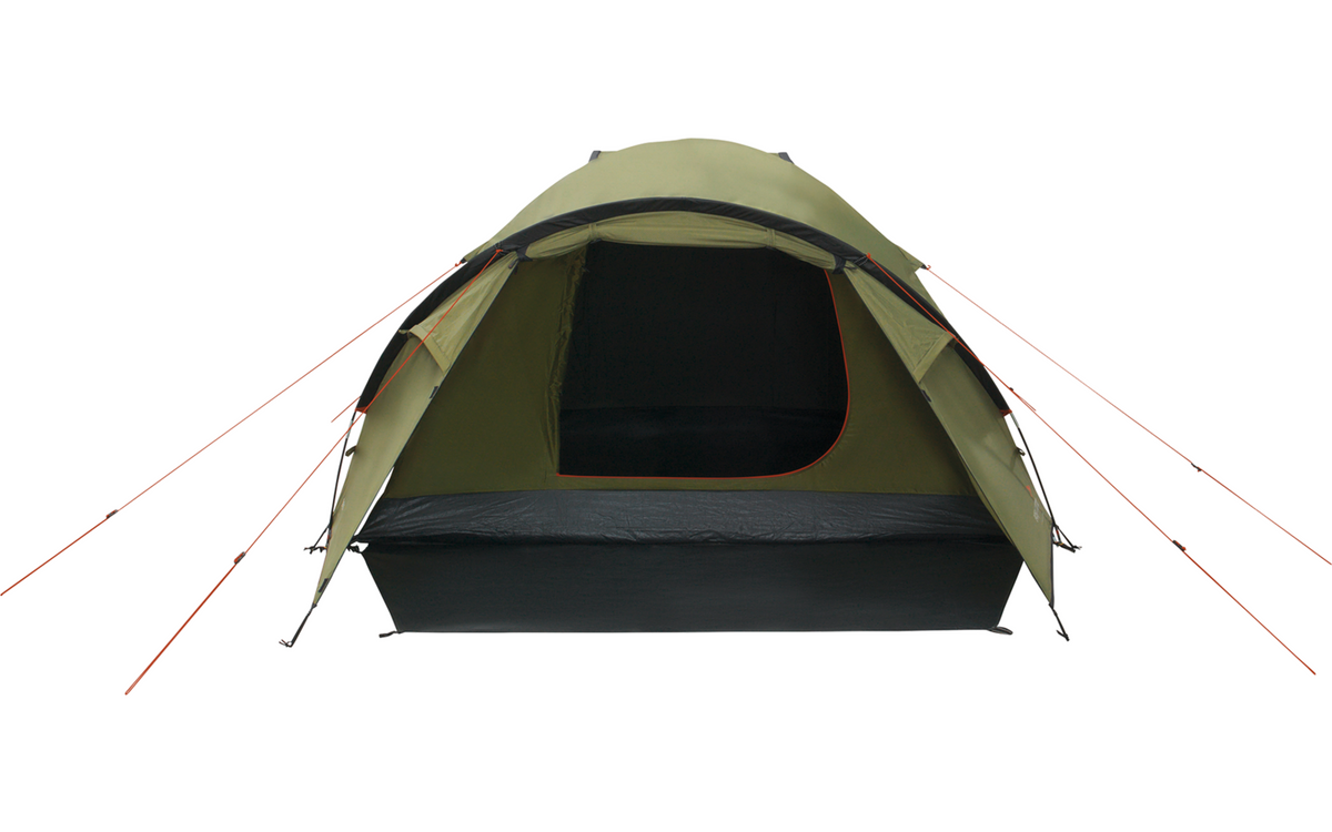 Kuppeltelt Setesdal 4 for 4 personer 2000 mm 4,6 kg - Easy Camp sett bakfra