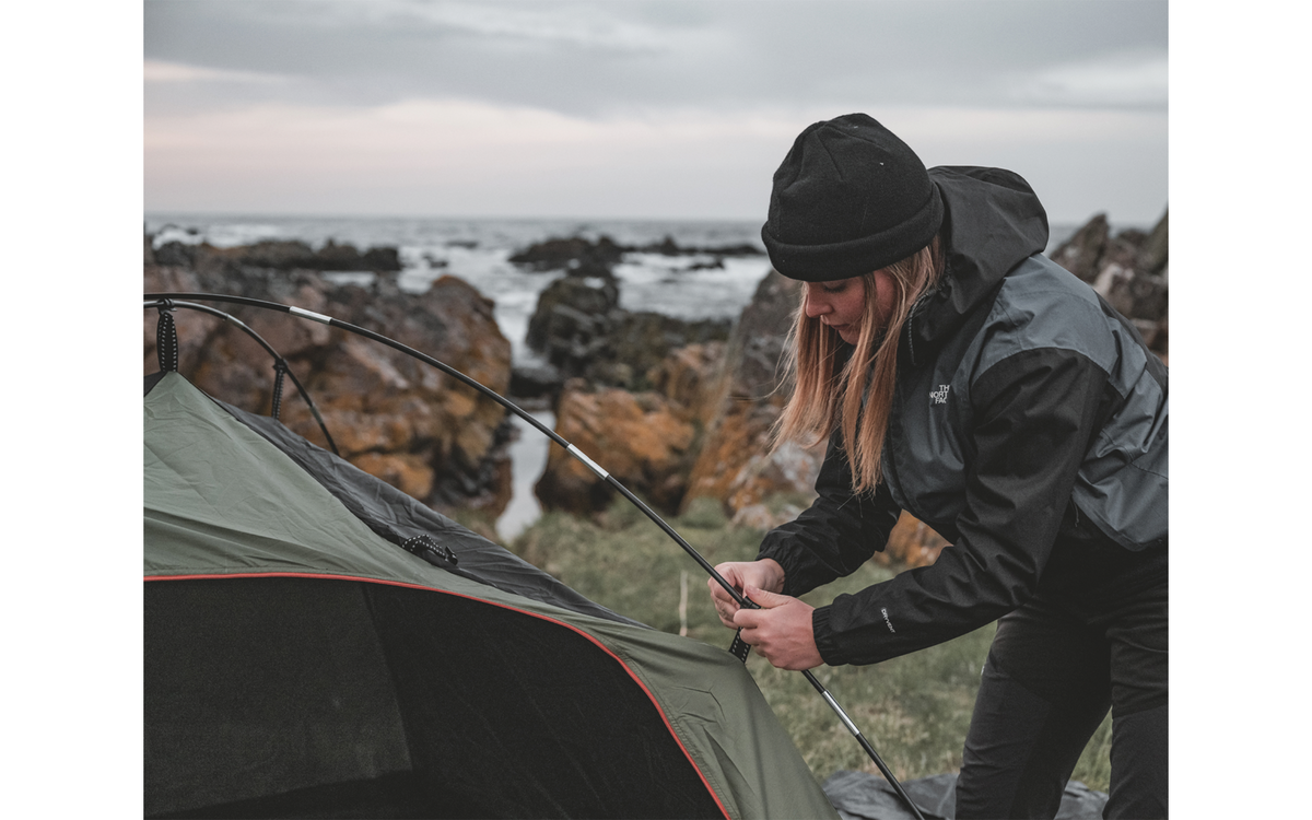 Oppbevaringslomme i Kuppeltelt Setesdal 4 for 4 personer 2000 mm 4,6 kg - Easy Camp