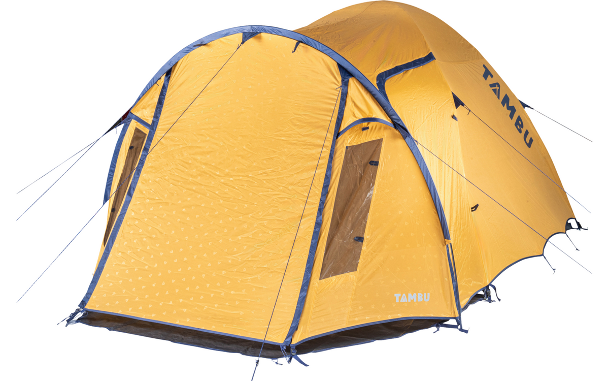 Bunnventilasjon på Kuppeltelt Setu 4 for 4 personer 3000 mm vannsøyle 7 kg - Tambu