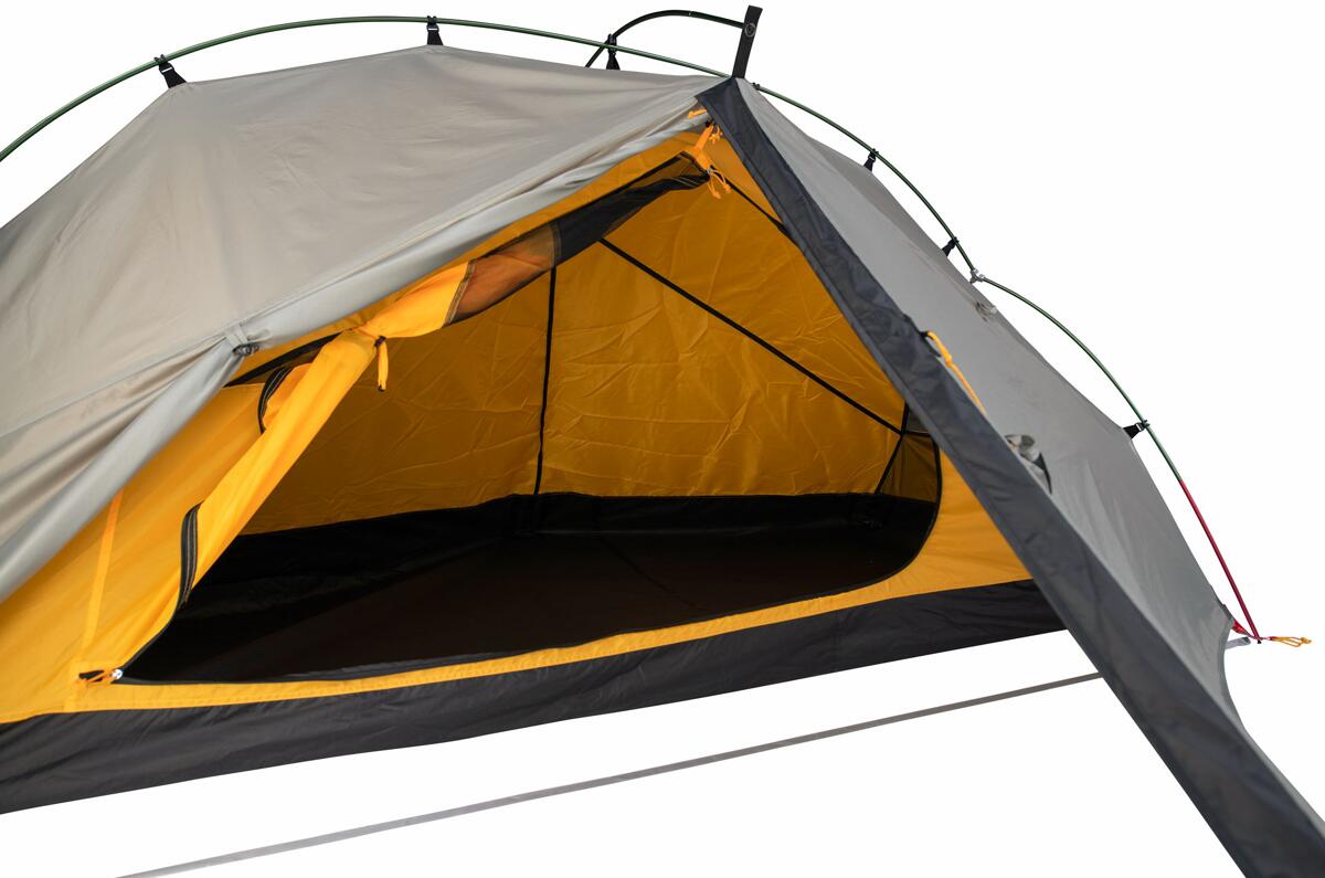 Kuppeltelt Trailrunner 1-pers 210x115x95cm oransje bakside