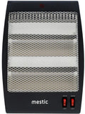 Kvarts varmeovn MQK-200 230V 800W 1 kg i svart og sølv