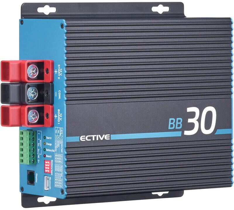 Montert Ladebooster BB for forsyningsbatteri under kjøring - ECTIVE i bobil