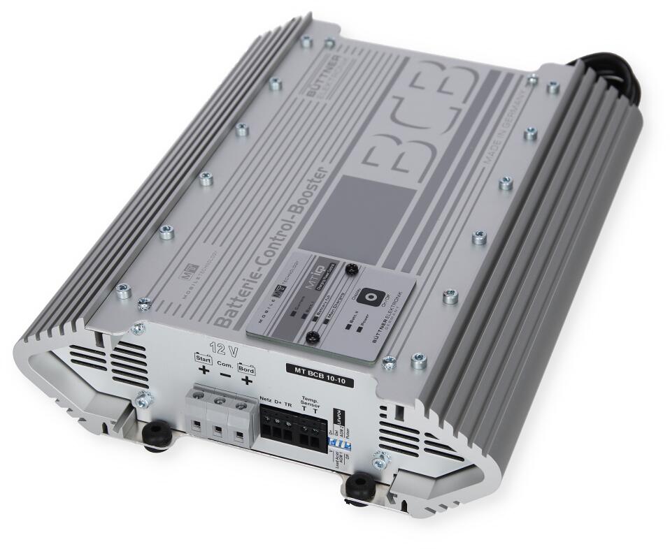Lader-/boosterkombinasjon MT-BCB 10/10 IU0U 8/10A fra Büttner Elektronik for campingbiler