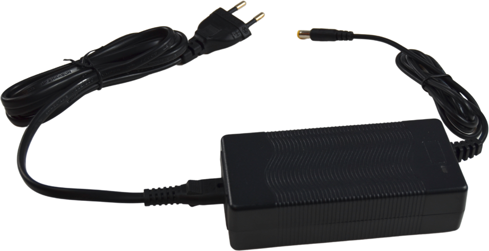 Lader for RT 4500 og 2500 RS, DC 29,6V 2,0A - Robot Trolley front