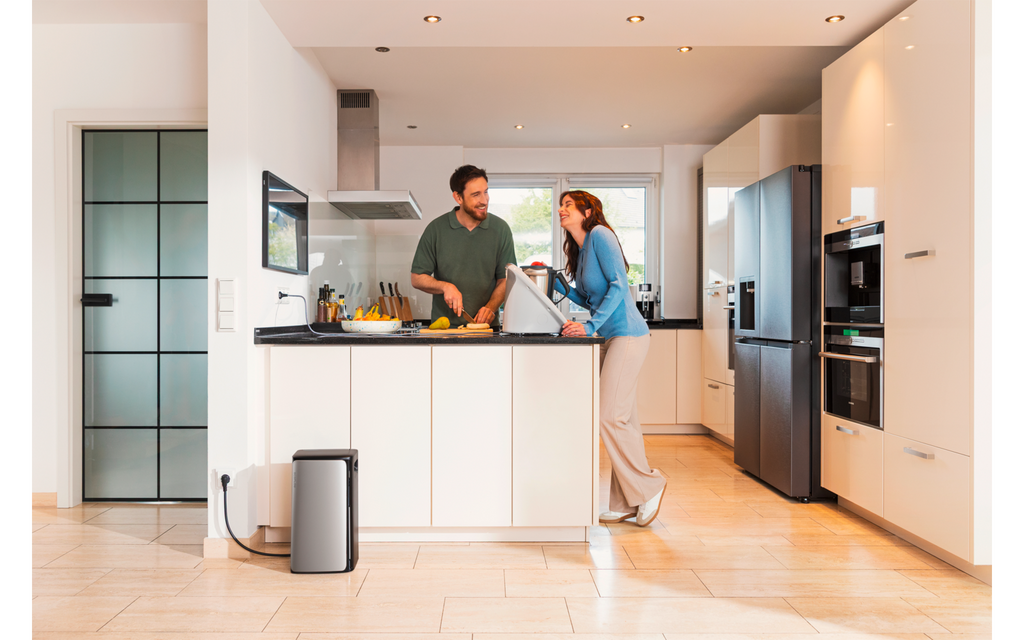 Lagringsbatteri Stream AC LiFePO4 1,92 kWh 800 W detalj av tilkoblinger