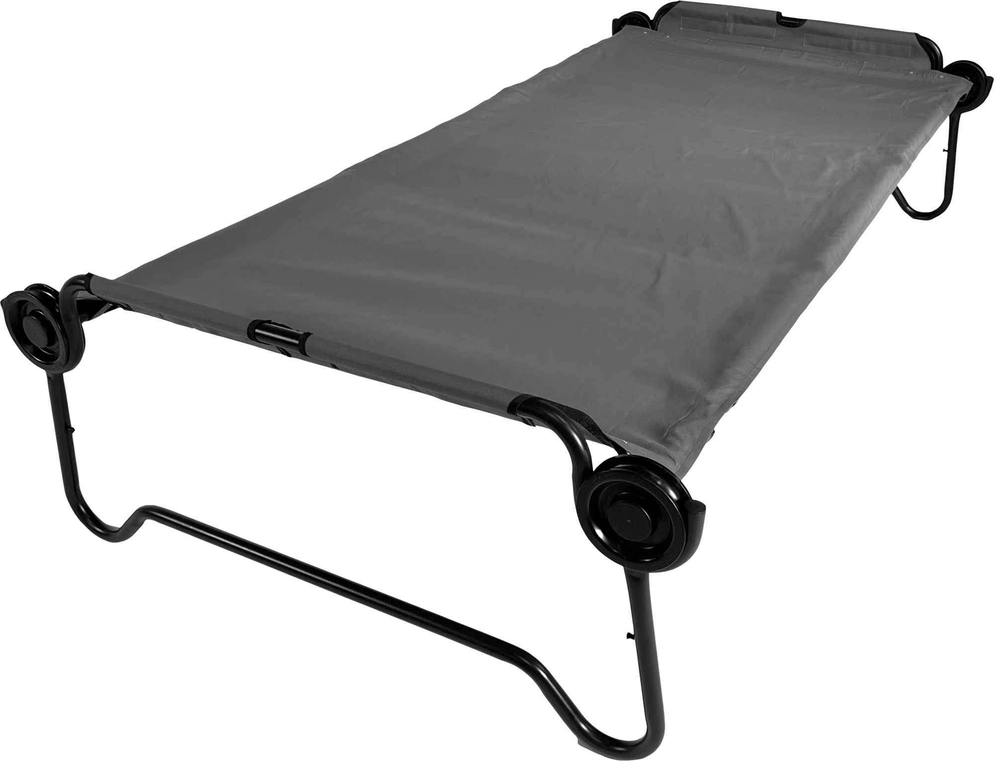 Laken for feltseng 2XL 212x105 cm bomull polyester Disc-O-Bed forfra