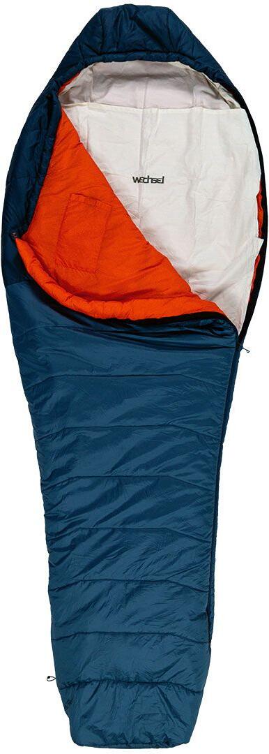 Lakenpose Bio Cotton mumieform 220x77 cm 380 g blå forfra
