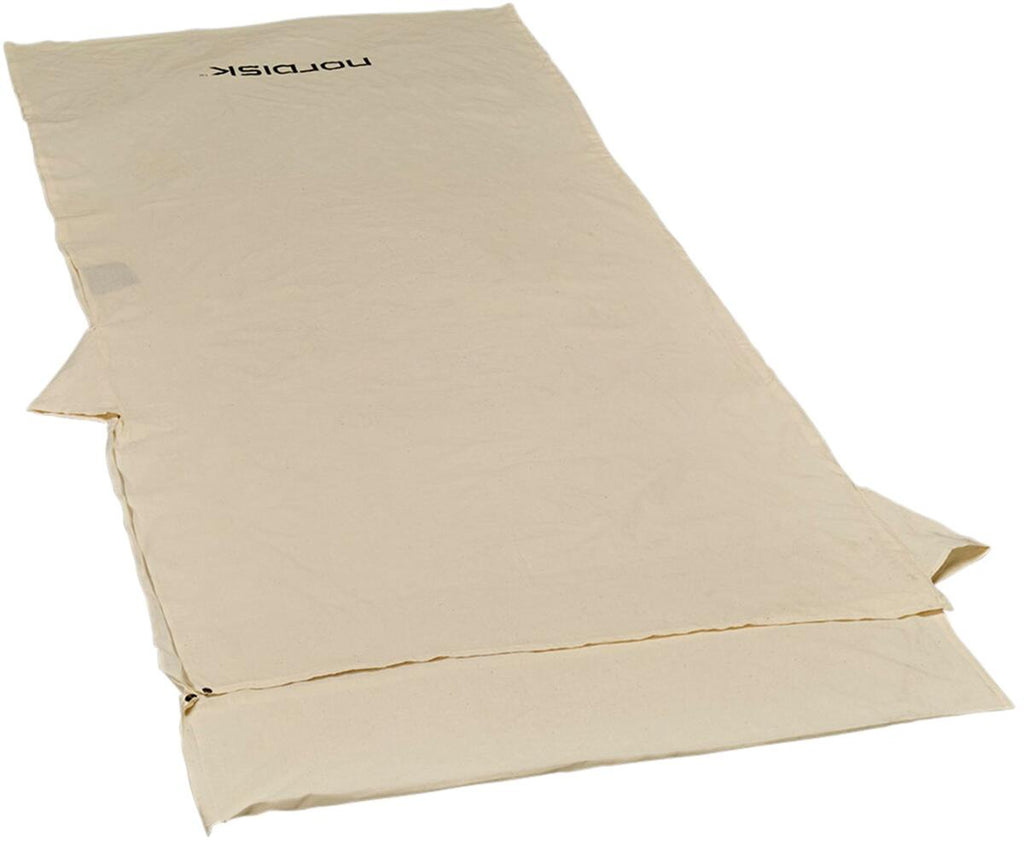Lakenpose i bomull 210x80 cm med lommepute foran