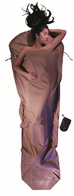 Lakenpose i egyptisk bomull 241x90 cm, mumieform detalj av stoff