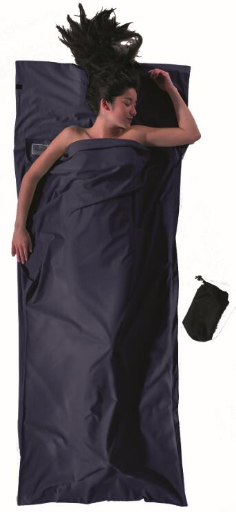 Lakenpose mumieform flanell 241x90 cm, 440 g i twilight fra Cocoon