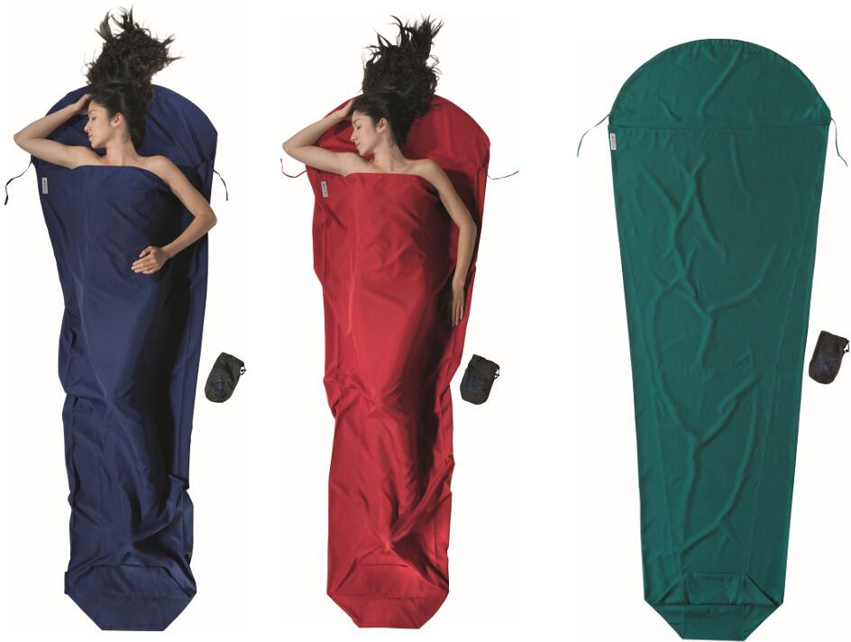 Lakenpose mumieform mikrofiber 241x90 cm Cocoon forfra