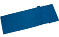 Lakenpose TC 220x80 cm polyester/bomull med putelomme 430 g blå sett forfra, utbrettet