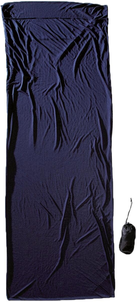 Lakenpose TravelSheet CoolMax 220x85 cm 305 g mørkeblå for camping