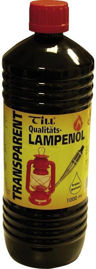 Lampeolje nøytral paraffinbasert 1 liter - Till front