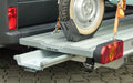 Lastebærer SlidePort for Fiat Ducato fra 2006 montert på bilens bakside
