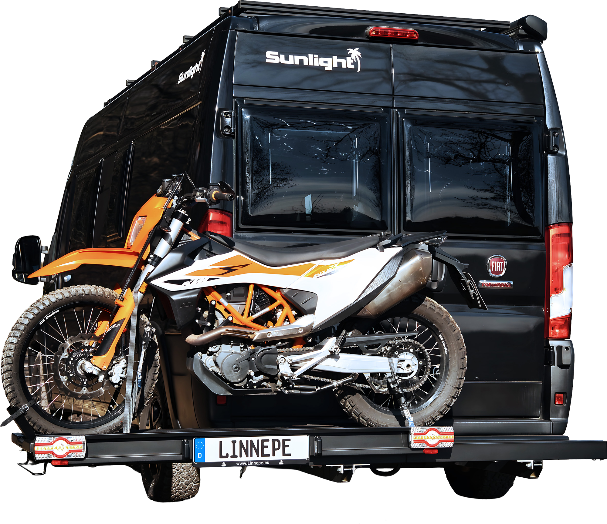 Lastebærer SlidePort for Fiat Ducato forfra