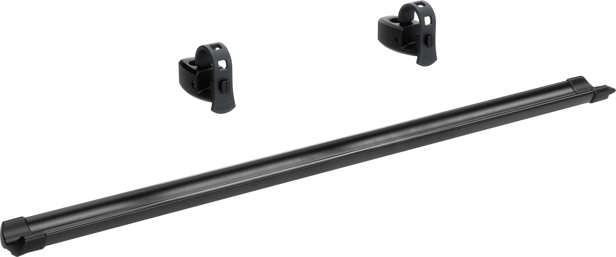 Lasterampe XT for sykkelstativ med tilhengerfeste, avtakbar forfra