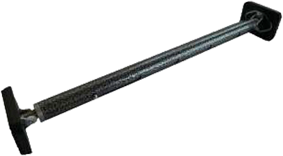 Lastesikringsstang Cargo Bar 50-91 cm svart Milenco foran
