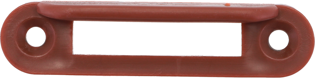Låsvinkel for møbel- og toalettlås 58x10x28 mm plast front