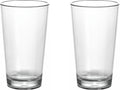 Latte macchiato-glass 350 ml SAN-plast 2-pk Gimex forfra