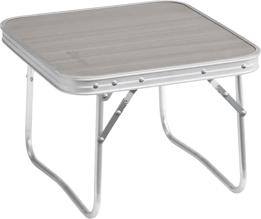 Lavt sidebord Nain 40x40x29 cm aluminium 1,1 kg grå - Outwell forfra