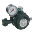 Lavtrykksregulator EN61-DS 50 mbar 1,5 kg/h med manometer front