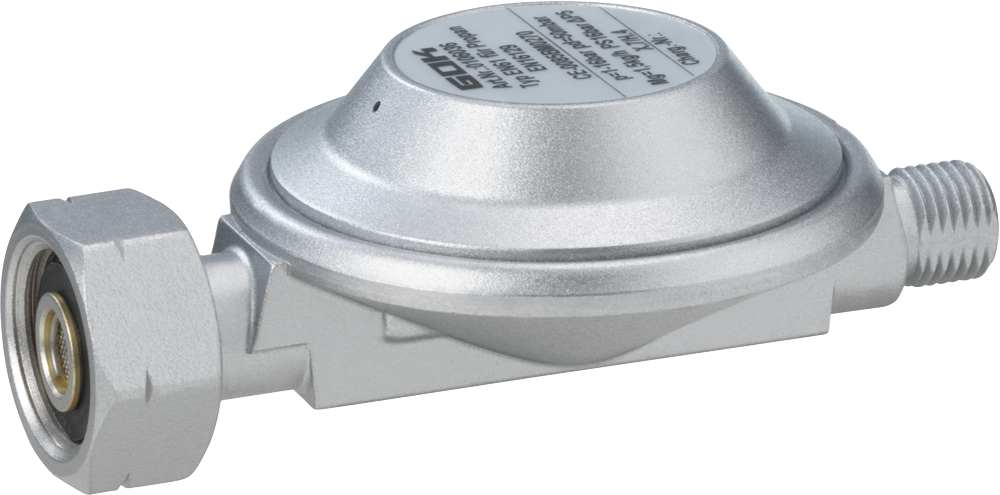 Lavtrykksregulator EN61 rett utgang 50 mbar 1,5 kg/h - GOK for gassregulering
