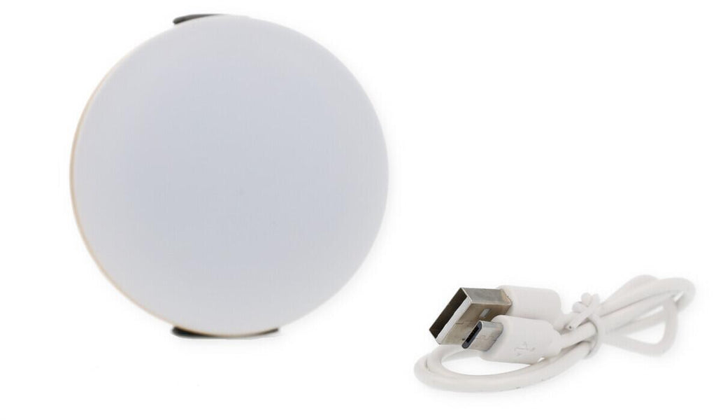 LED campinglampe 300 lumen med powerbank og magnet 88g pakket og klar