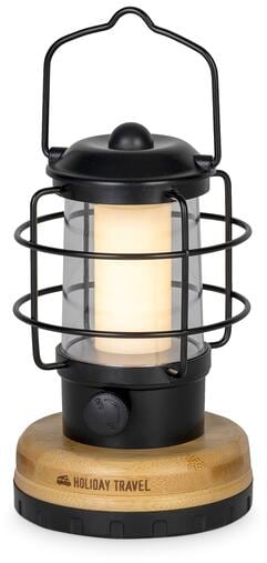 LED campinglykt ALVA 750lm dimmbar med powerbank forfra