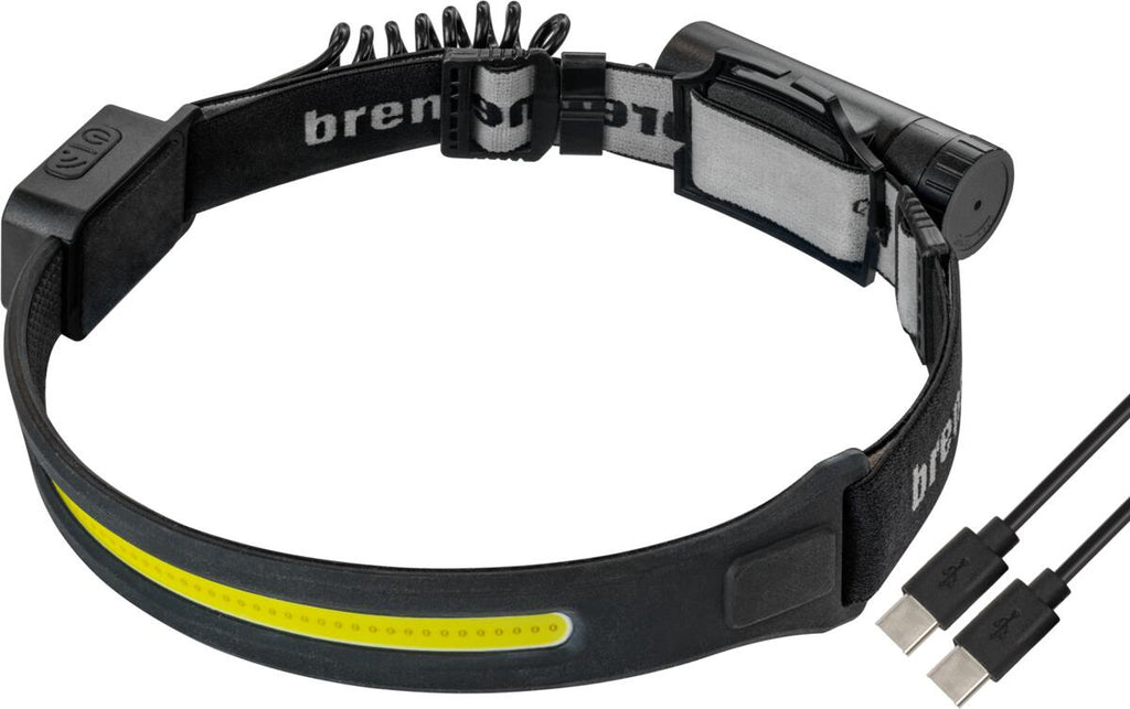 LED-hodelykt SL 500 A oppladbar 500 lm IP44 med sensor forfra
