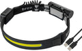LED-hodelykt SL 500 A oppladbar 500 lm IP44 med sensor forfra