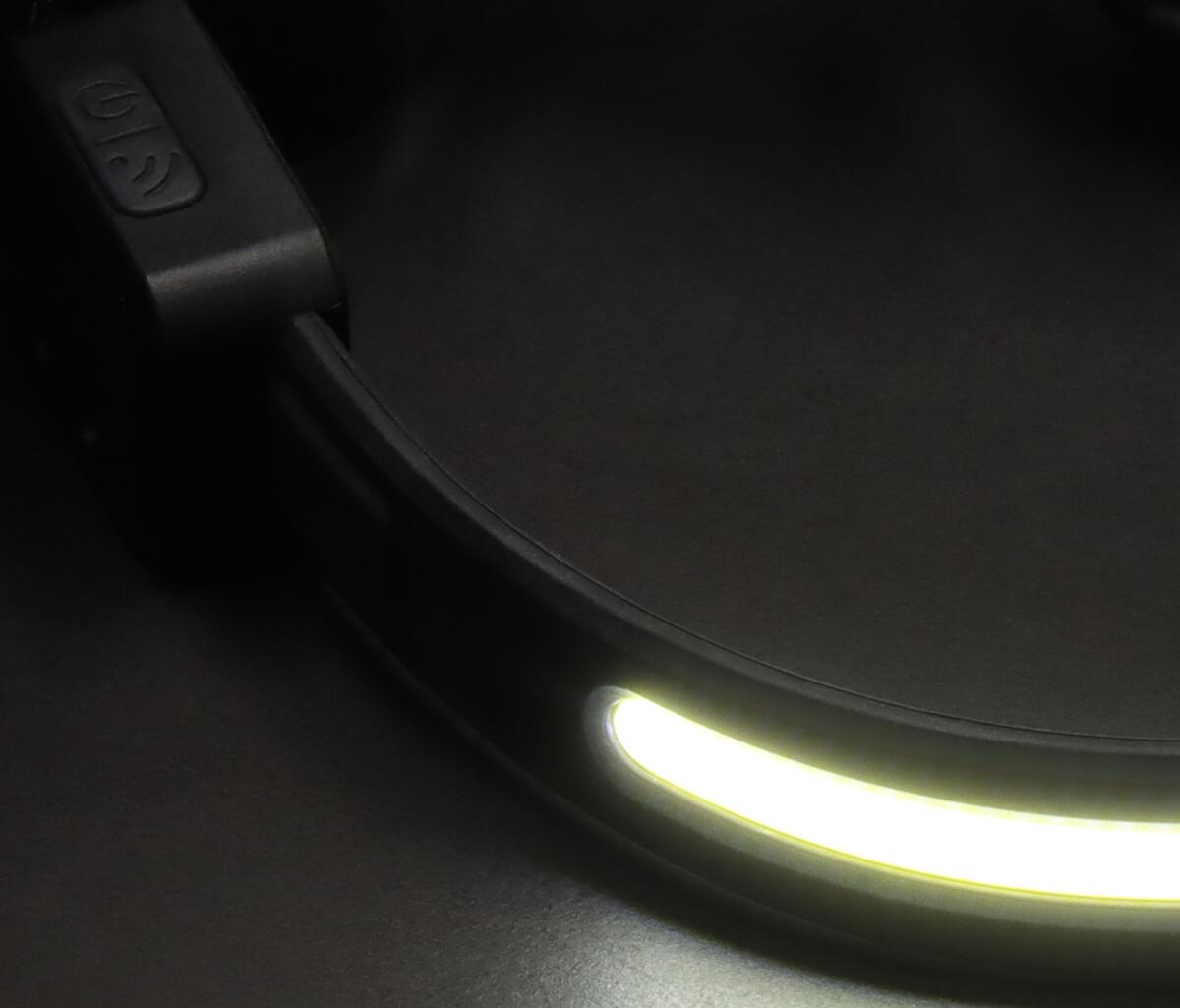 LED-hodelykt SL 500 A med rød baklys blinkende