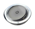 LED innbyggingsspot bevegelig 1,2W krom med touch 55 mm montert