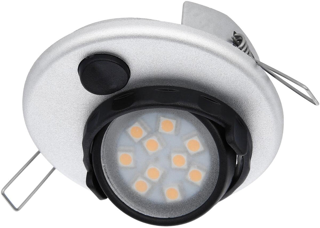 LED-innbyggingsspot L20RM 160lm svingbar ø8cm forfra