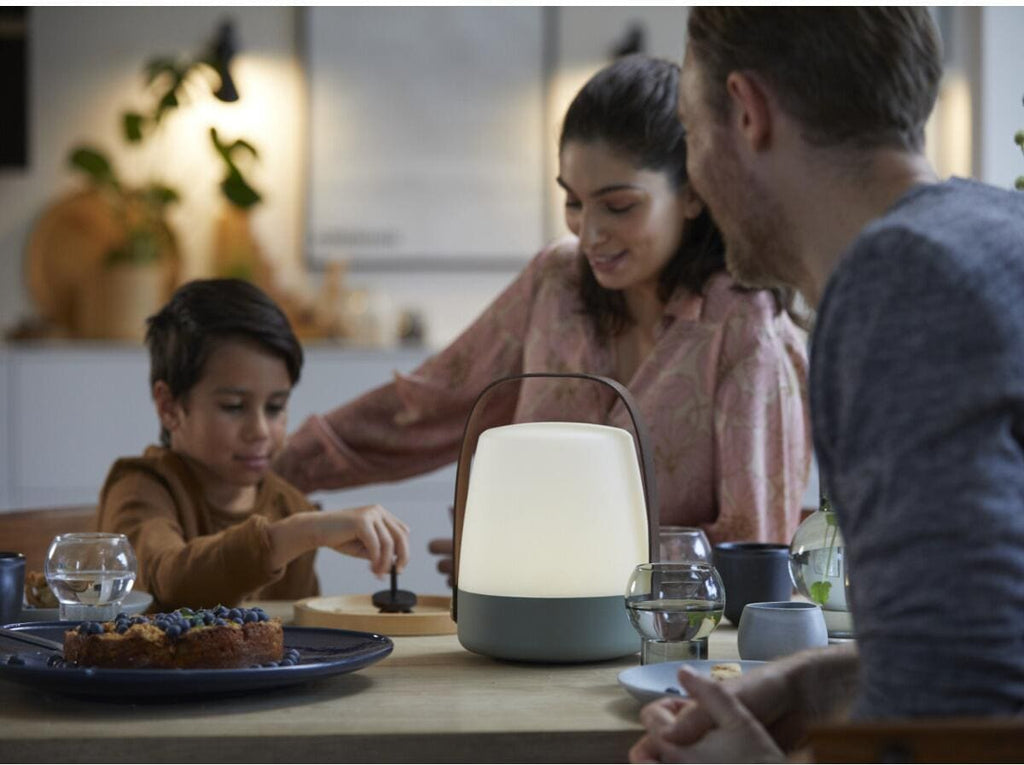 LED lampe Lite-up 2.0 dimmbar USB-C 1800mAh i petroleumfarge