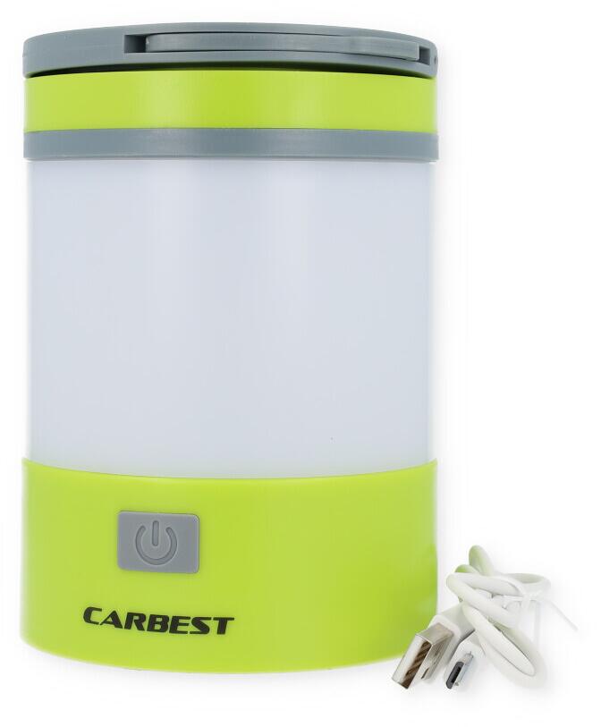 LED-lampe med myggbeskyttelse 2000 mAh kaldhvit bakside