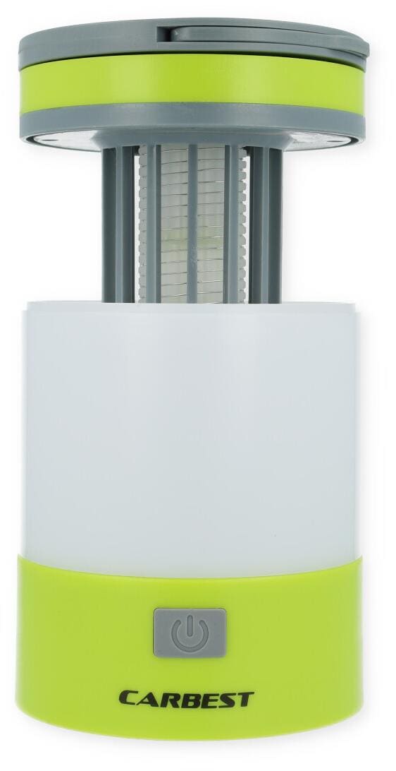 Montert LED-lampe med myggbeskyttelse 2000 mAh kaldhvit i telt