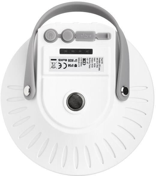 Detalj av LED lampe Stella oppladbar 600 lm med magnet og powerbank