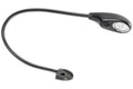 LED-leselampe 12/24V svanehals 3W svart 29,5 cm - Hella for camping og bobil