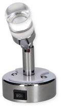 LED leselampe med nattlys og USB 12V 1W Dimatec for campingbruk