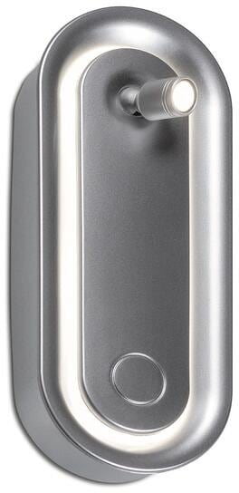 LED-leselampe med mini-spot, 12V/0,5W, 3-trinns bryter - FAWO montert