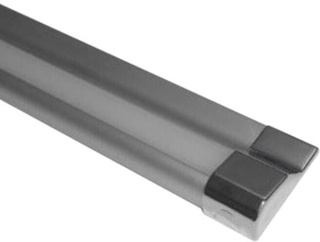 LED linjelampe 12V 500mm aluminium 750lm 4000K bryter venstre bakside