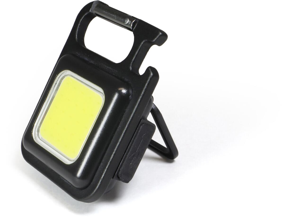 LED-lommelykt 500 lumen USB-C oppladbar 45 g aluminium bakside