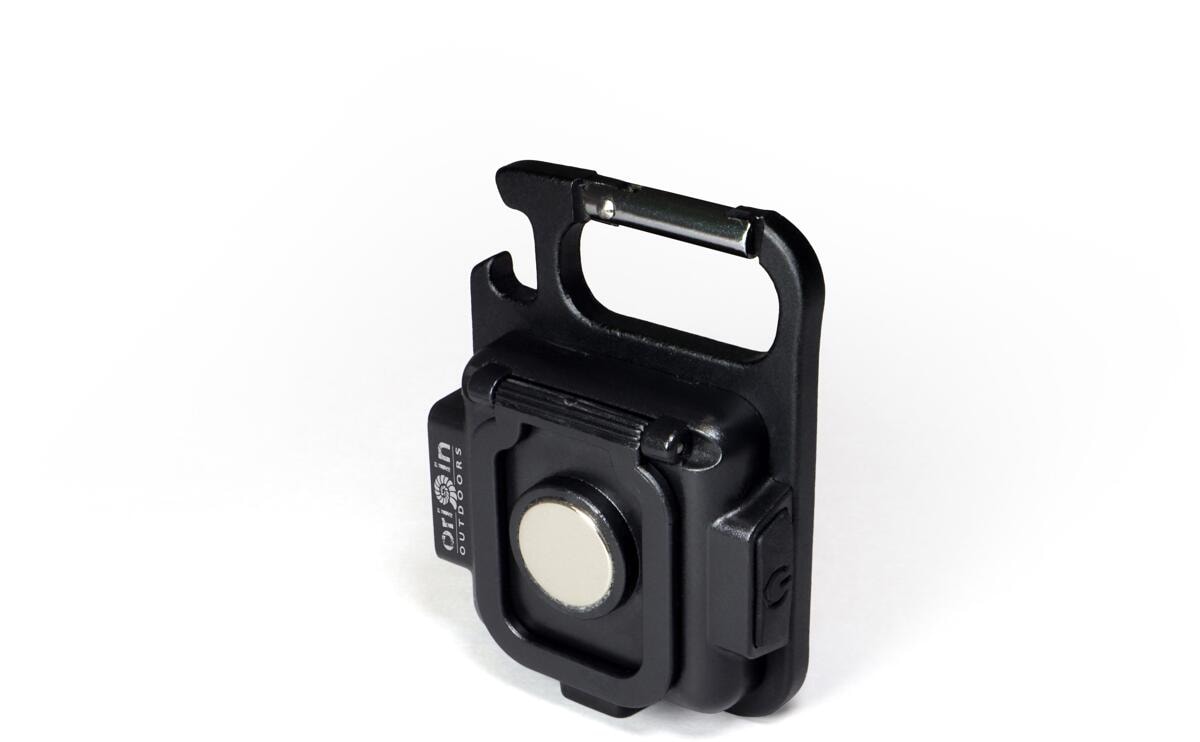 LED-lommelykt 500 lumen USB-C oppladbar 45 g aluminium detalj av knapp