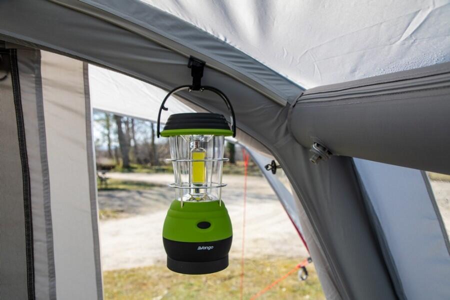 LED-lykt Lunar 250 campinglanterne 250lm grønn bakside