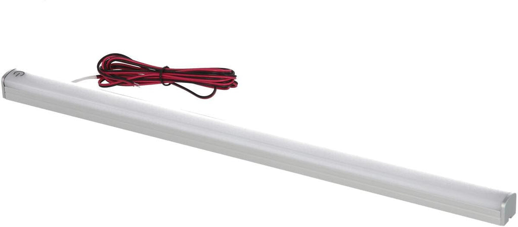 LED-lyslist 40cm med touch-sensor 5W 12V aluminium - Carbest forfra