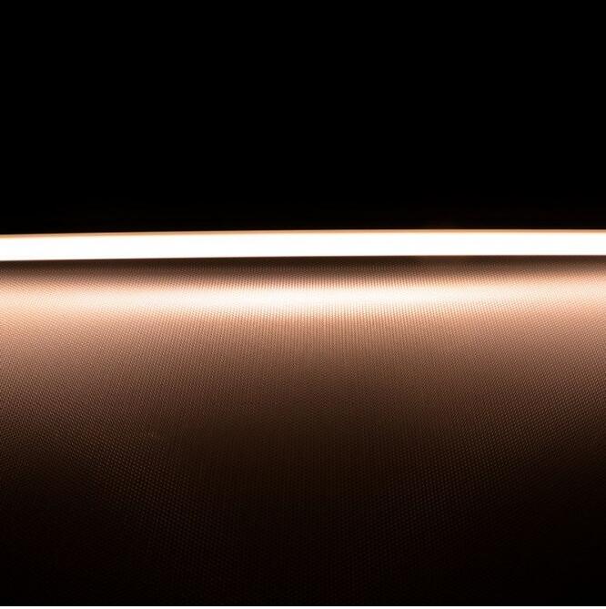 Detalj av LED-lyslist 60 cm 123 SMD varmhvit 11W med berøringsbryter