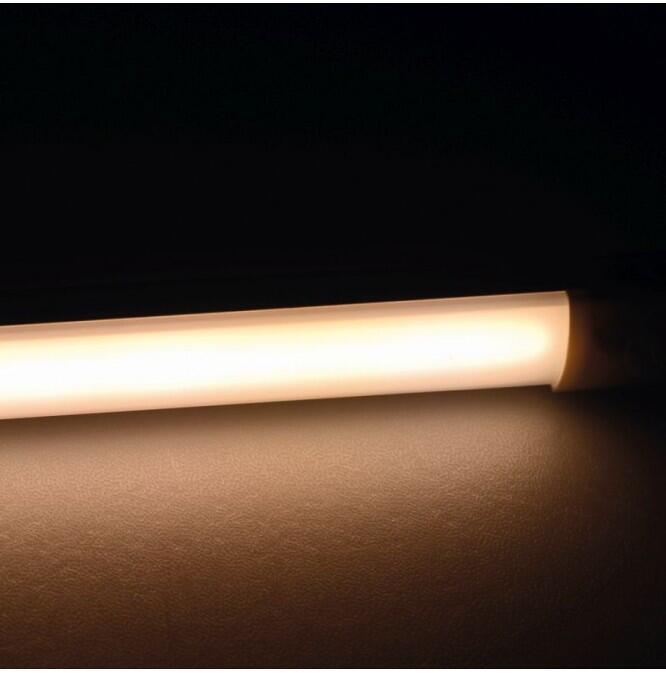 Montert LED-lyslist 60 cm 123 SMD varmhvit 11W med berøringsbryter