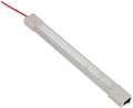 LED lyslist aluminium 266 mm 12/24V 340 lm med bryter Carbest forfra