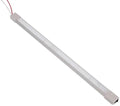 LED lyslist aluminium 468 mm 12/24V 570 lm med bryter Carbest forfra